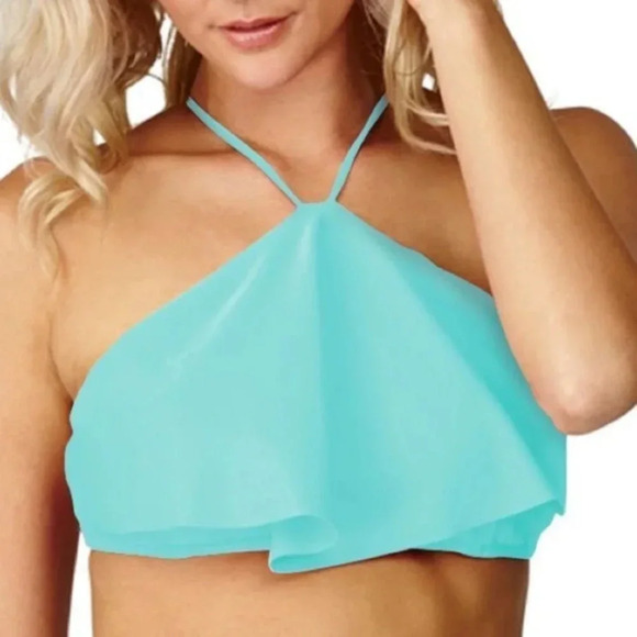 High neck bikini top - Picture 1 of 5